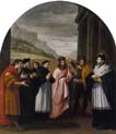 san bruno and his six companions retire from active life by Vincenzo Carducci